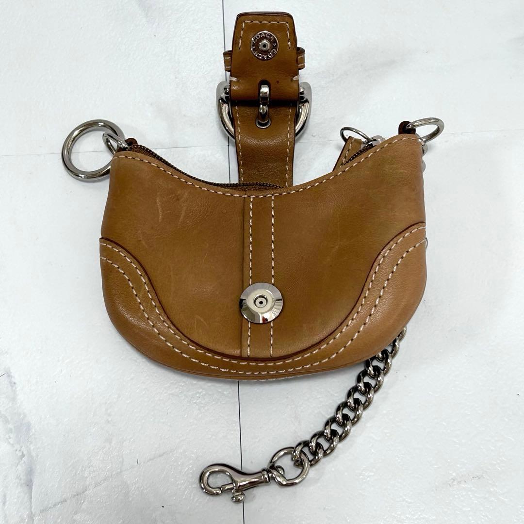 COACH Soho Change Purse ベージュ 小銭入れ