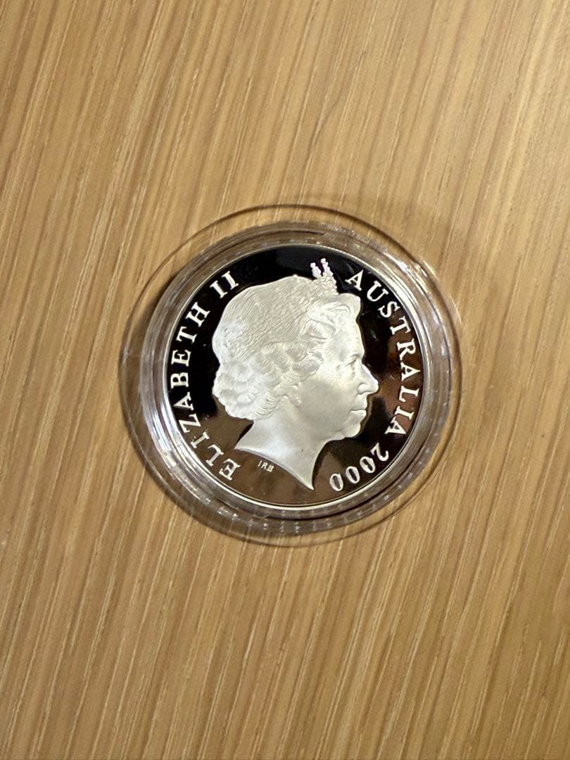 【1オンス純銀】2000年 オーストラリア カンガルー銀貨 1ドル