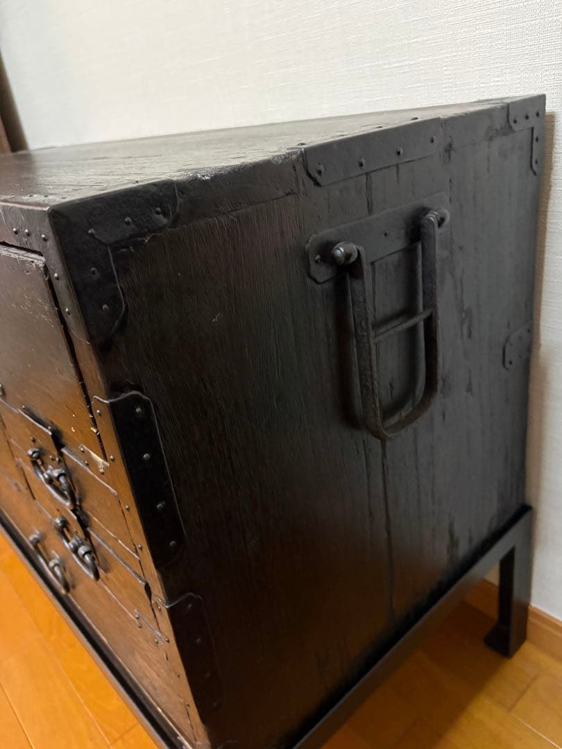 アンティーク　和箪笥　刀箪笥　時代箪笥　脚付