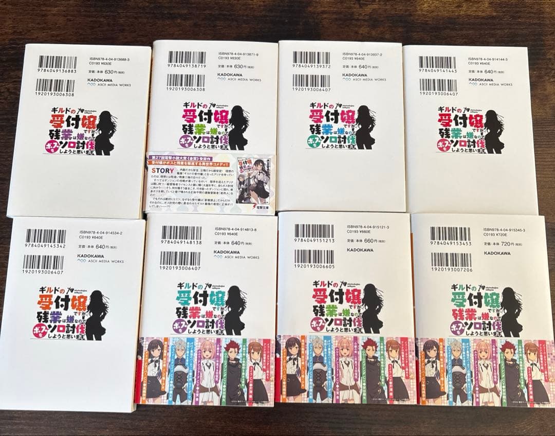 ギルドの受付嬢ですが、残業は嫌なのでボスをソロ討伐しようと思います 1~8巻