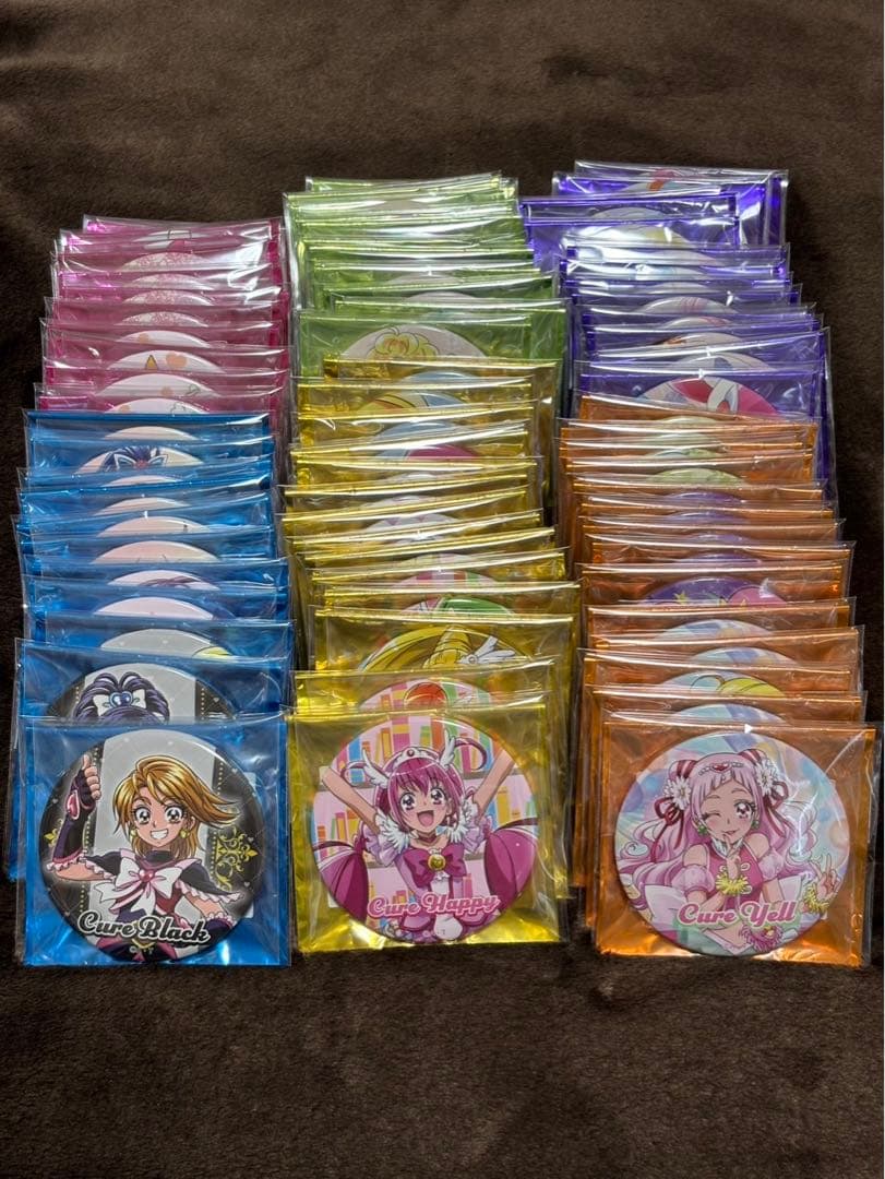 全プリキュア展　缶バッジ　コンプリート