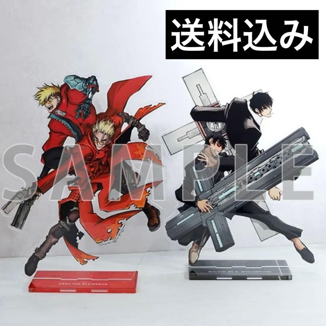 2点セット トライガン展 TRIGUN ビッグアクリルスタンド