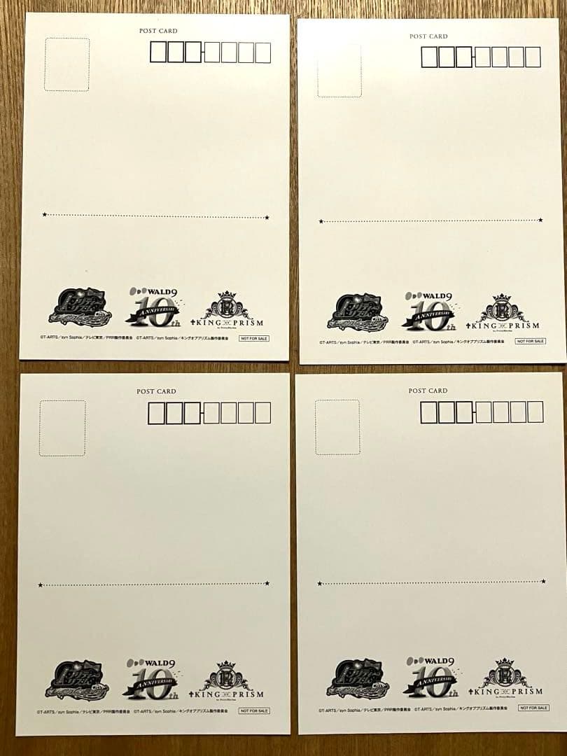 131 非売品　入場特典　プリティーリズム　レインボーライブ　ポストカード　4枚