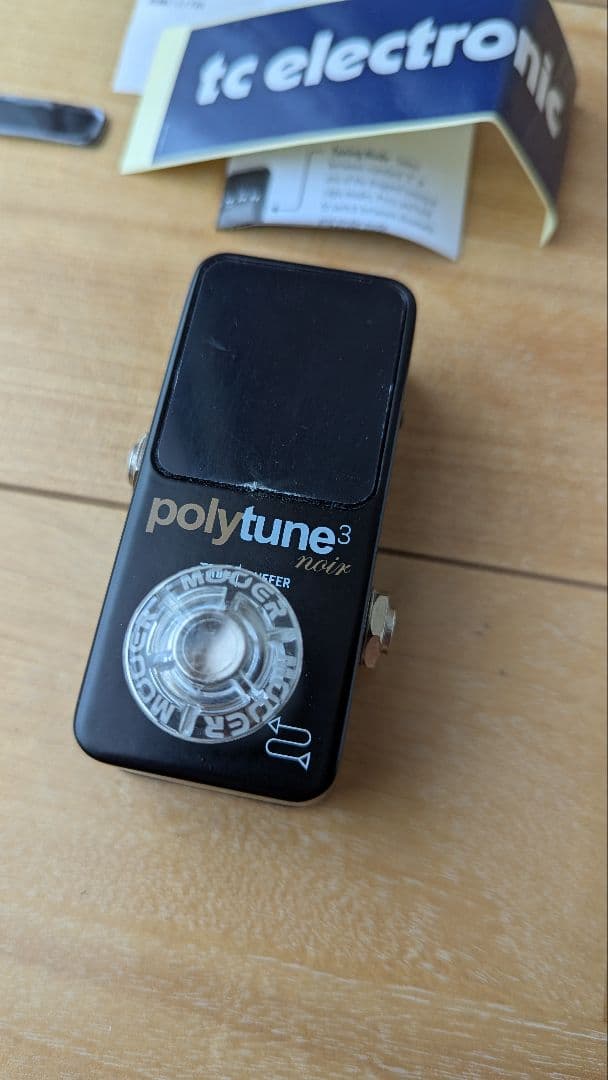 【美品】tc electronic POLYTUNE 3 NOIR チューナー