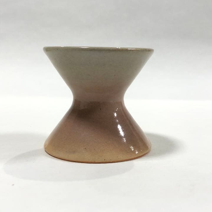 【茶道具】萩　千切　蓋置　15代坂倉新兵衛　R-0460　お4