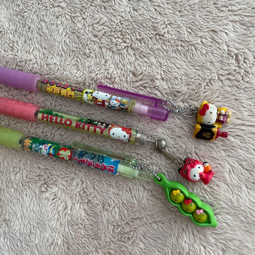 ハローキティ　ご当地キティ　ボールペン　シャープ　18本