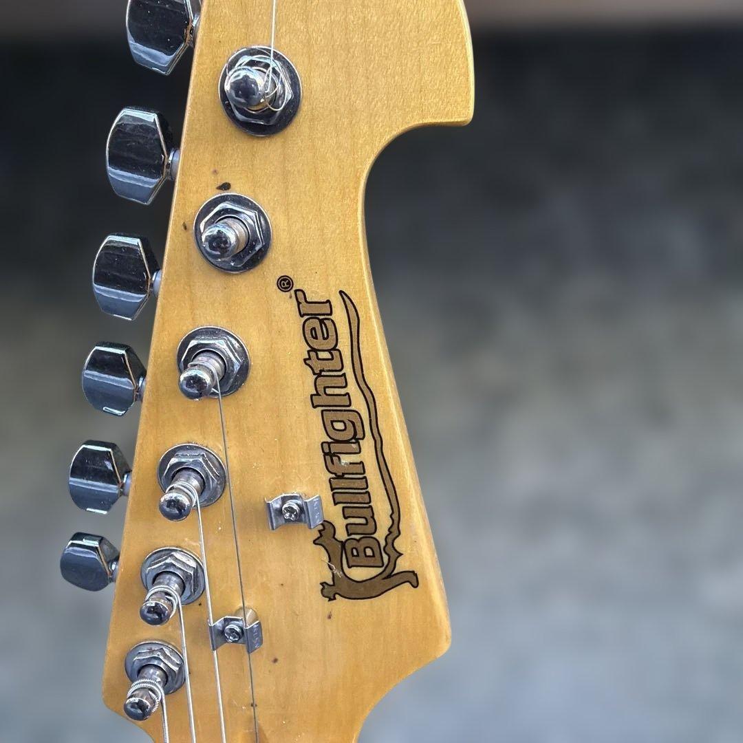 Bullfighter エレキギター レインボーピンク