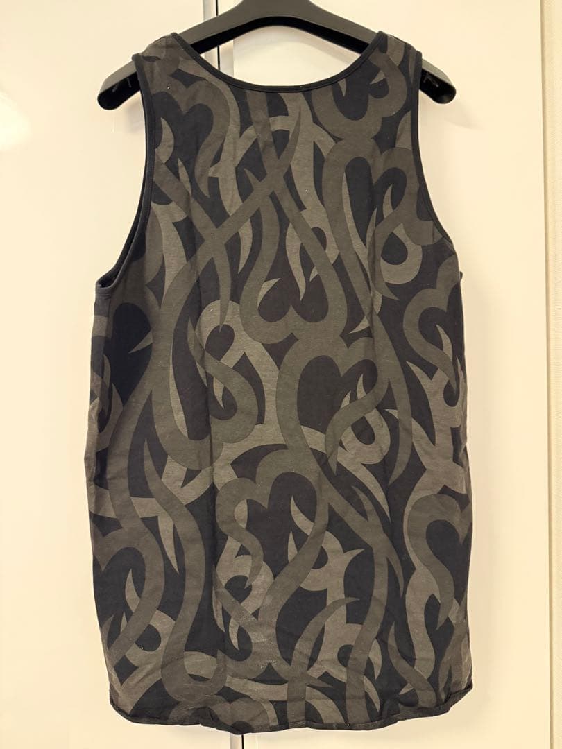 NUMBER (N)INE/ハートトライバル カモ柄 タンクトップ(サイズ2)