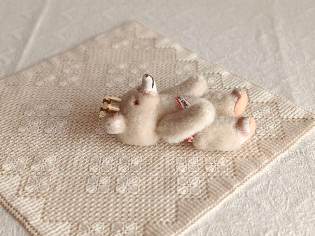 * vintage bear ❀ クリーム色の ベルリン・ベア