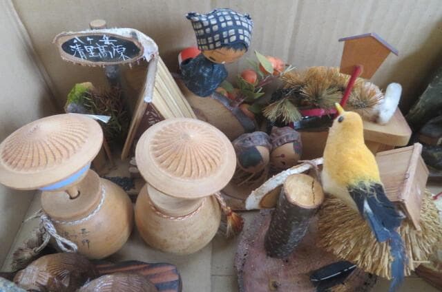 昭和レトロご当地グッズお土産民芸品郷土玩具こけし具細工まとめて　ジャンク品
