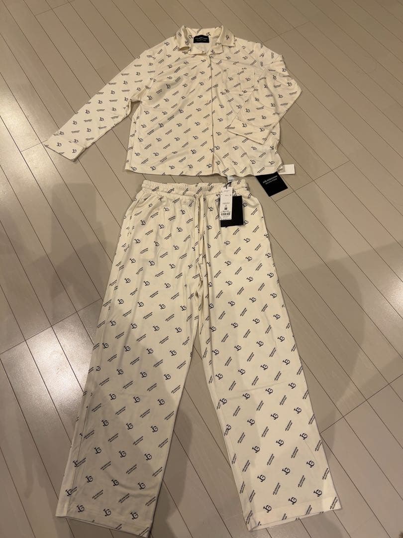 新品タグ付きジェラートピケジョエルロブションルームウェア4点セット