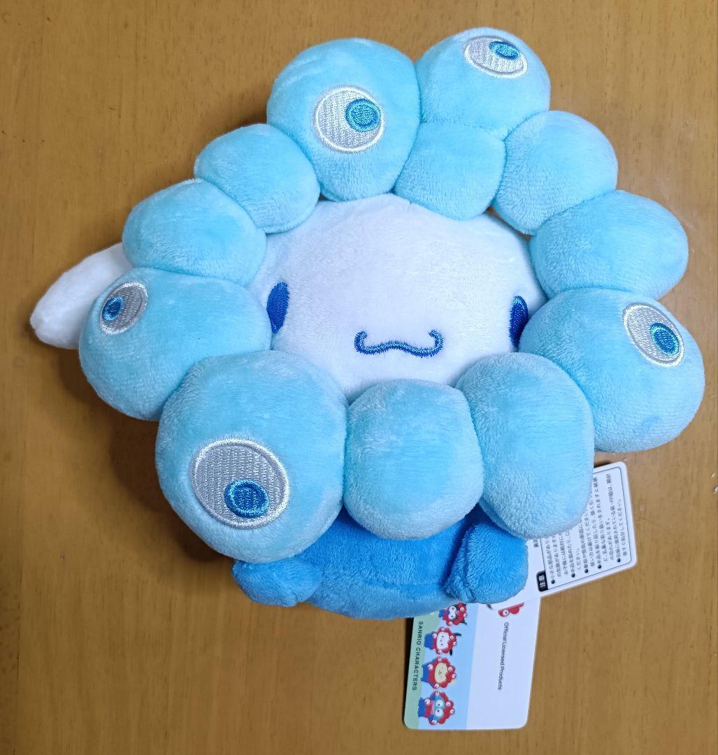 【未使用】関西万博ミャクミャクなりきりぬいぐるみMシナモロール 会場限定カラー