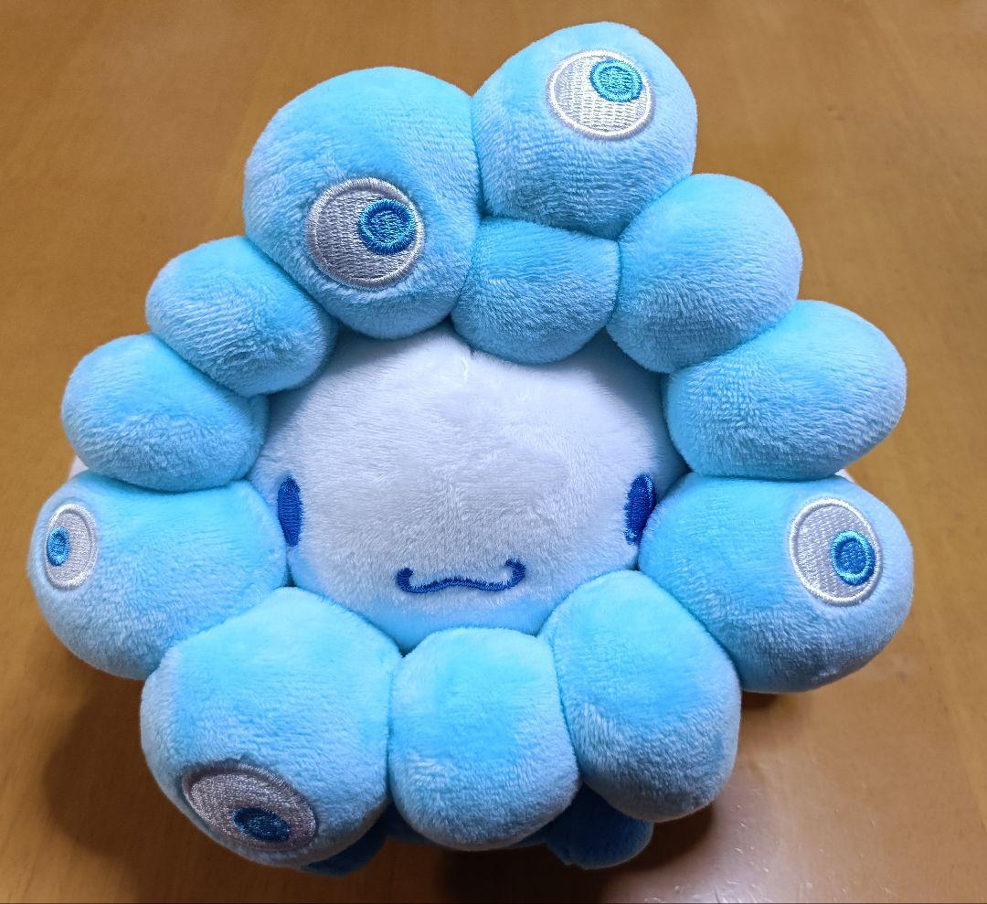 【未使用】関西万博ミャクミャクなりきりぬいぐるみMシナモロール 会場限定カラー