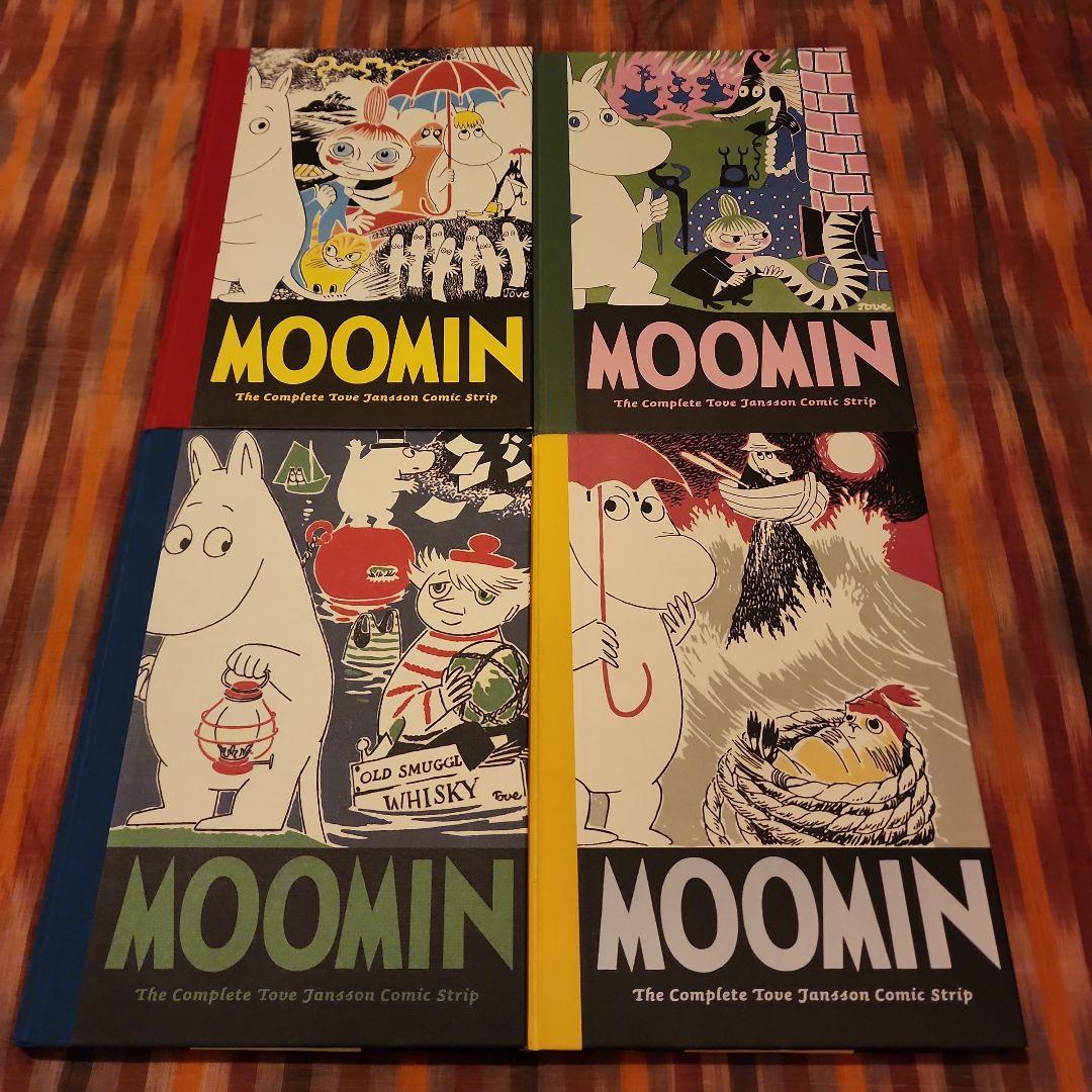 大型愛蔵版☆洋書セット「ムーミンMOOMIN」原作コミック☆トーベヤンソン4冊