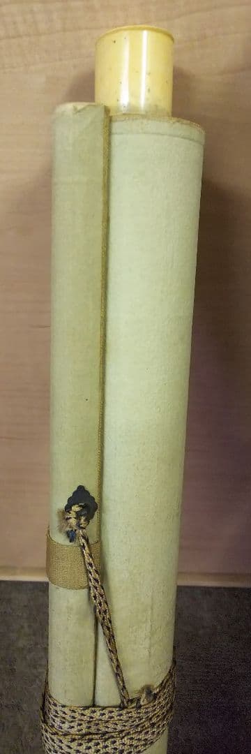 掛け軸　蝶　二重箱