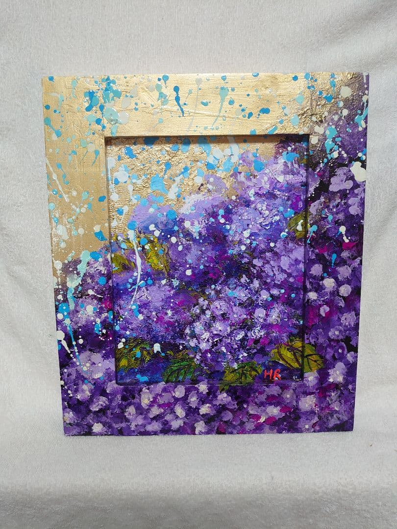 油絵 工場の灯り Ⅰ