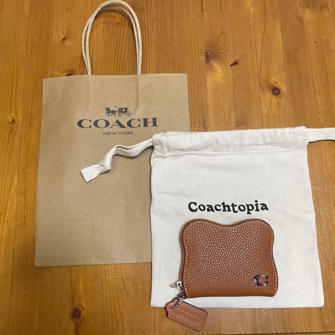 コーチ　コーチトピア　ケース トースト型 ブラウン コーチトピア財布