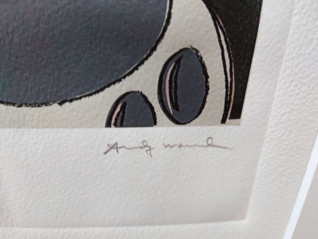 アンディ・ウォーホル 「ミッキーマウス」絵画 リトグラフ