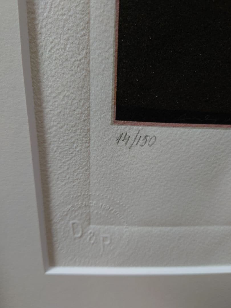 アンディ・ウォーホル 「ミッキーマウス」絵画 リトグラフ