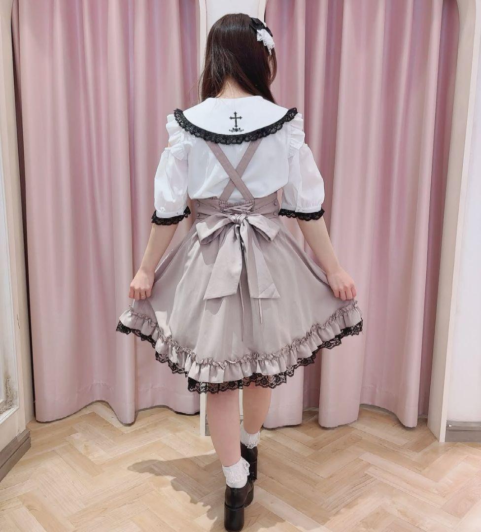 Amavel Rose Croix スカート ボルドー 新品 ノエミー