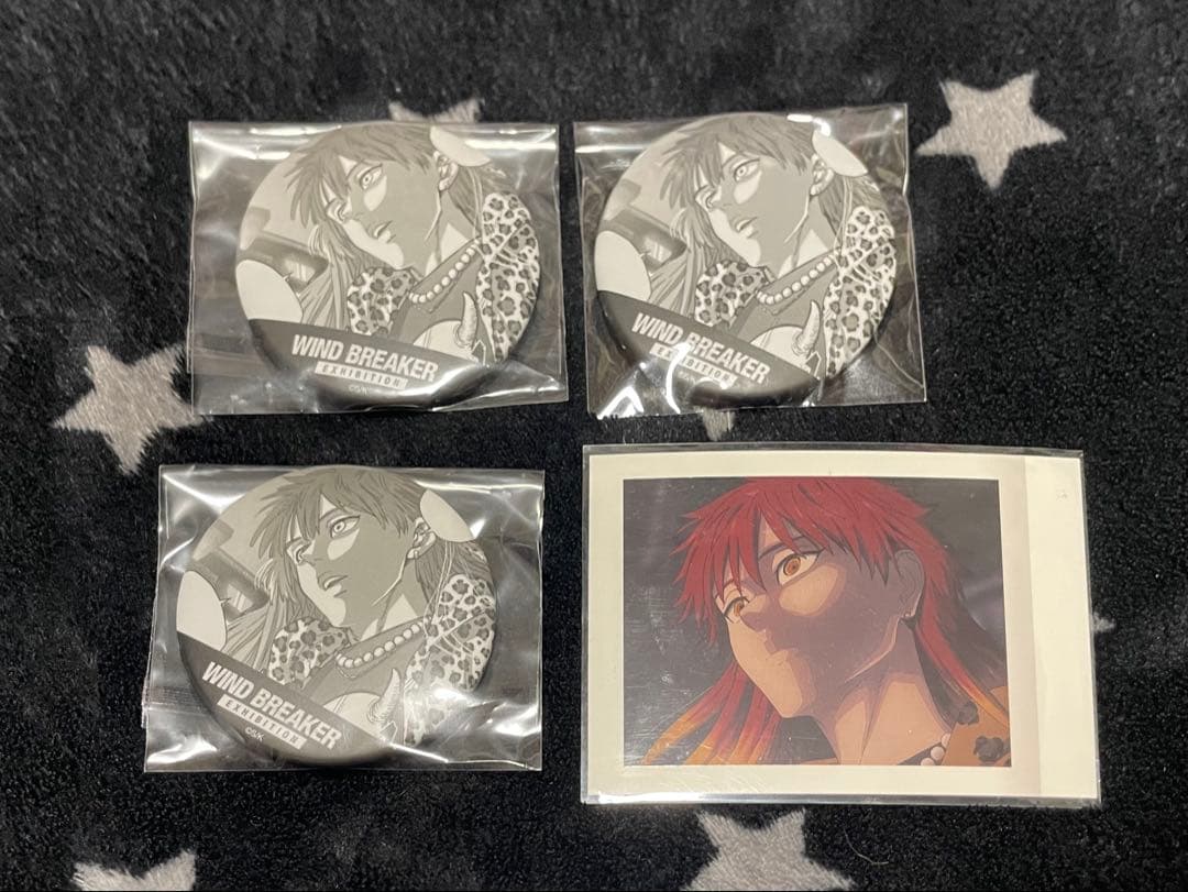 WIND BREAKER ウィンブレ展 コマ缶 焚石矢 缶バッジ