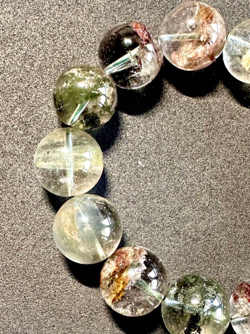 クリア度AAAAA大玉グリーンガーデン入りブレス