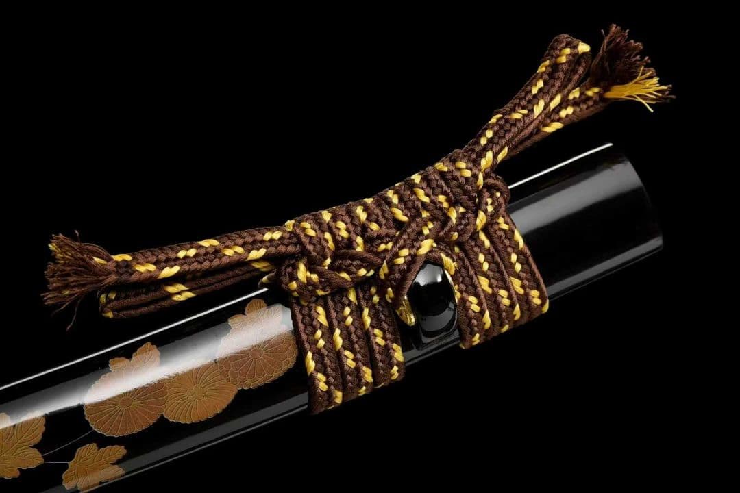 【菊】古兵器 刀装具 日本刀　模造刀 居合刀 武士道 鑑賞用 美術刀 贈り物