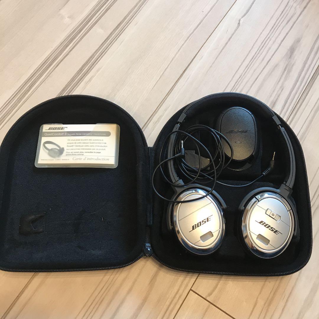 ヘッドホン BOSE (acoustic noise cancelling)