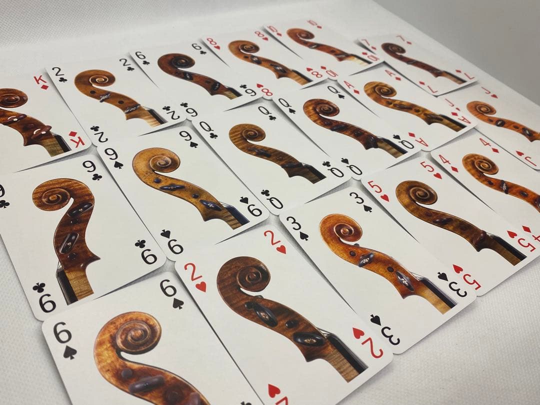 激レア　貴重　モンドムジカ　記念品　トランプ　非売品　バイオリン名作　匿名配送