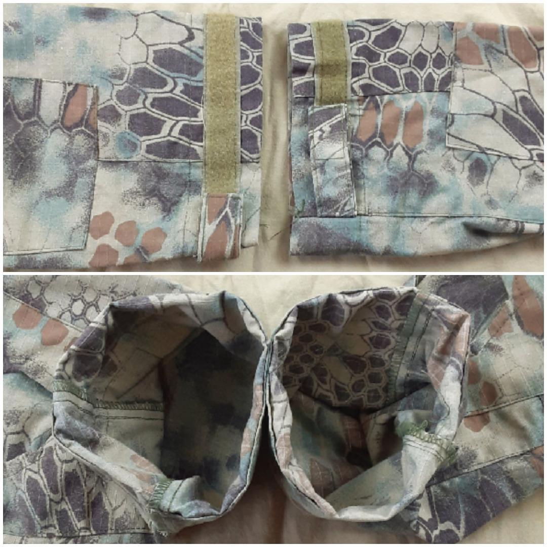 美品◎コンバットシャツ タクティカルパンツ セットアップ 迷彩柄 カモフラ柄