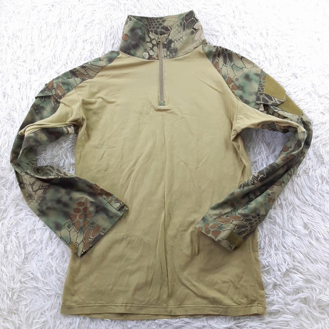 美品◎コンバットシャツ タクティカルパンツ セットアップ 迷彩柄 カモフラ柄