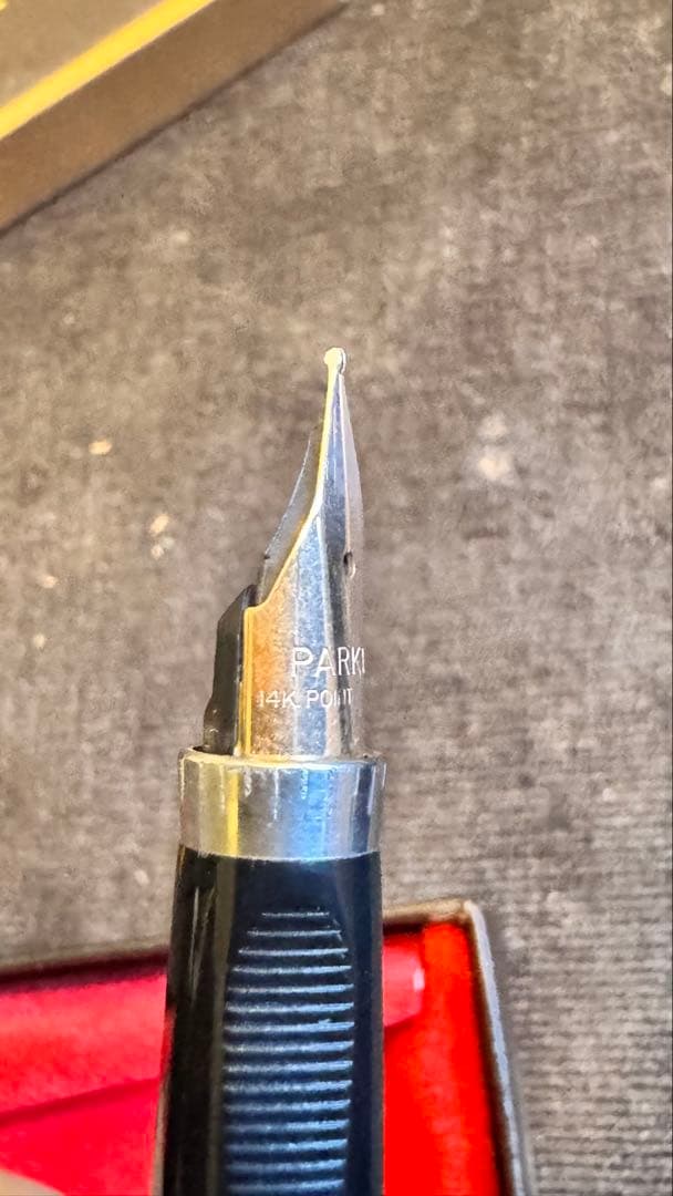 Parker 75 万年筆 14Kゴールドフィルド