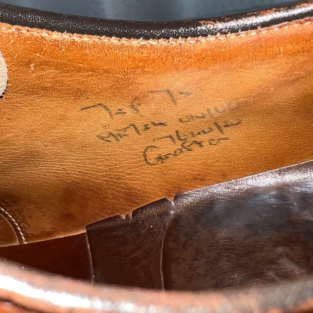 旧Church's Grafton チャーチ　グラフトン75Fブラウン　3都市