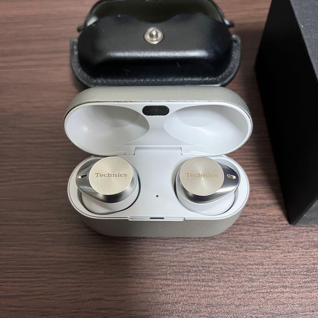 Technics EAH-AZ80 ワイヤレスイヤホン ケース付き シルバー美品