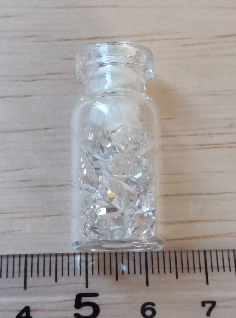 【レア】【希少】ベラクルスアメジスト　ハーキマーダイヤモンド　小瓶付き　美品