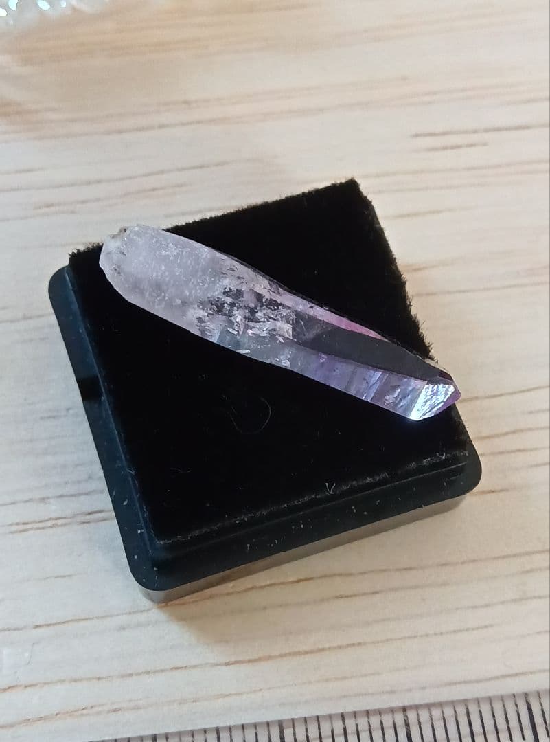 【レア】【希少】ベラクルスアメジスト　ハーキマーダイヤモンド　小瓶付き　美品