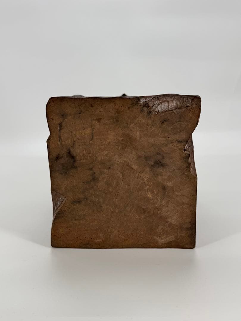 佐藤正貫作　木彫り　恵比寿　大黒天　置物　一対　明治