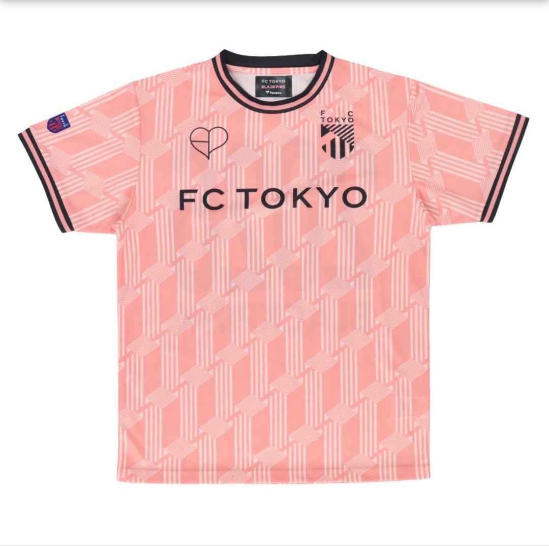 FC東京×BLACKPINK ピンク コンフィットTシャツ　Mサイズ
