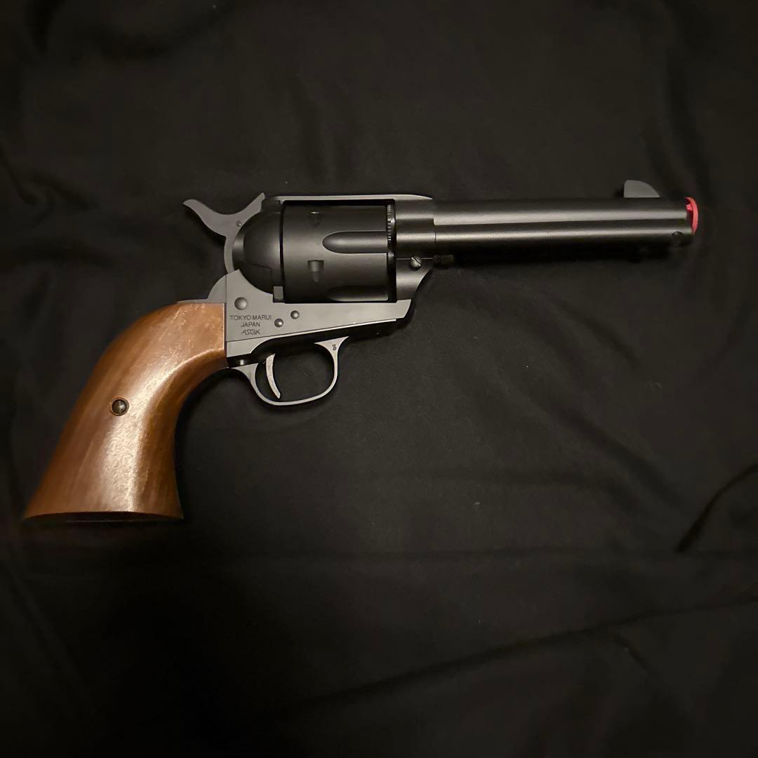 東京マルイエアリボルバープロSAA.45 シビリアン43/4インチブラックモデル