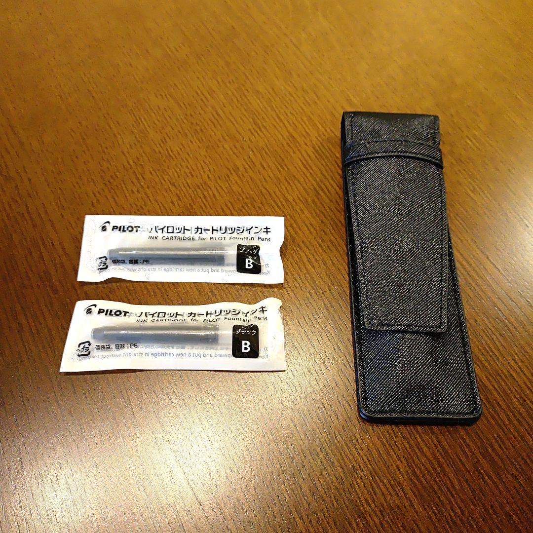 パイロット ヘリテイジSE万年筆グリーンMコンバーター無 、メモ帳、ペンケース他