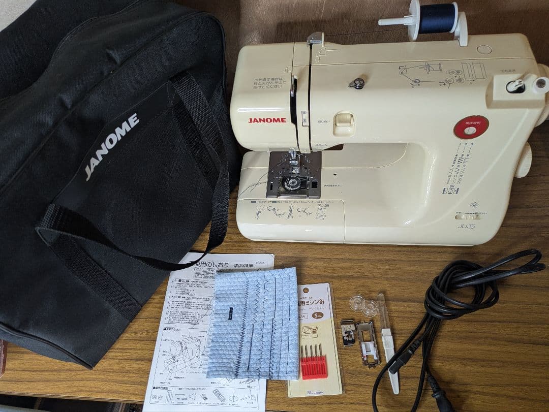 ☆おまけ付き☆ジャノメ小型電子ミシン☆分解整備調整済み☆信頼性抜群☆660型