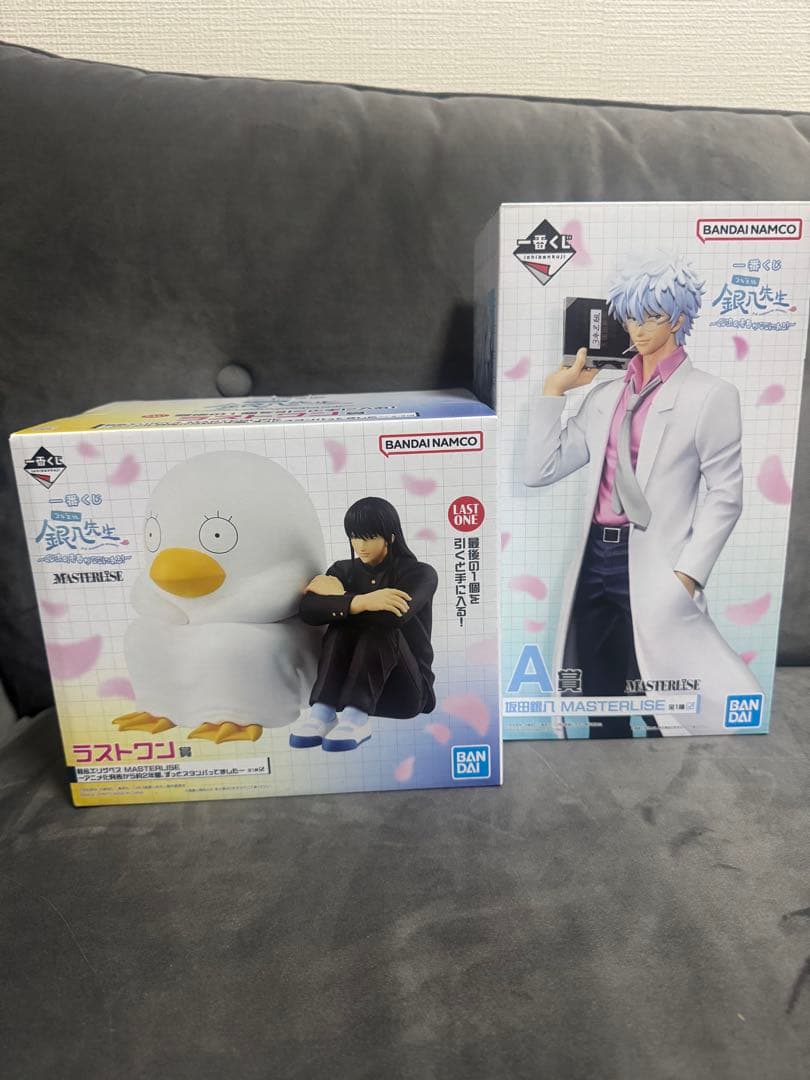 銀魂　一番くじ　ラストワン賞　エリザベス　A賞 坂田銀八　フィギュア　おまけ付き