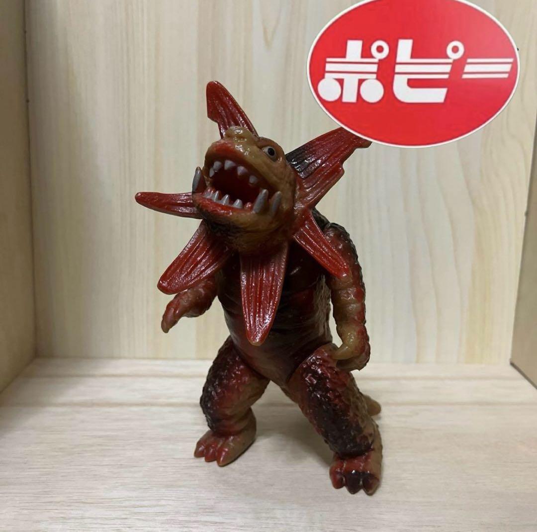 当時物！ポピー　ガボラ　ソフビ　ウルトラマン　キングザウルスシリーズ　足型