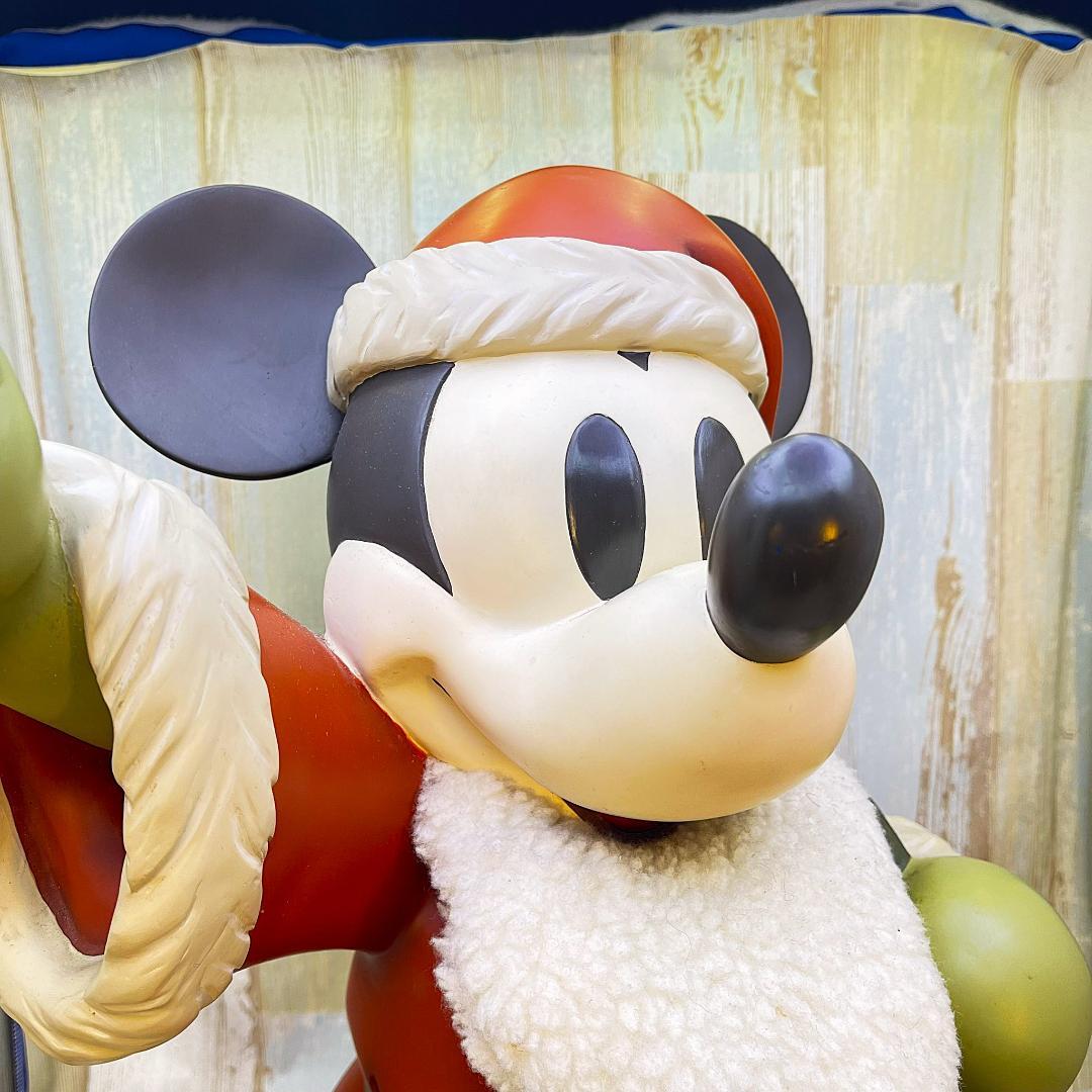 激レア★サンタミッキー ミッキーマウス サンタクロース ビッグフィギュア