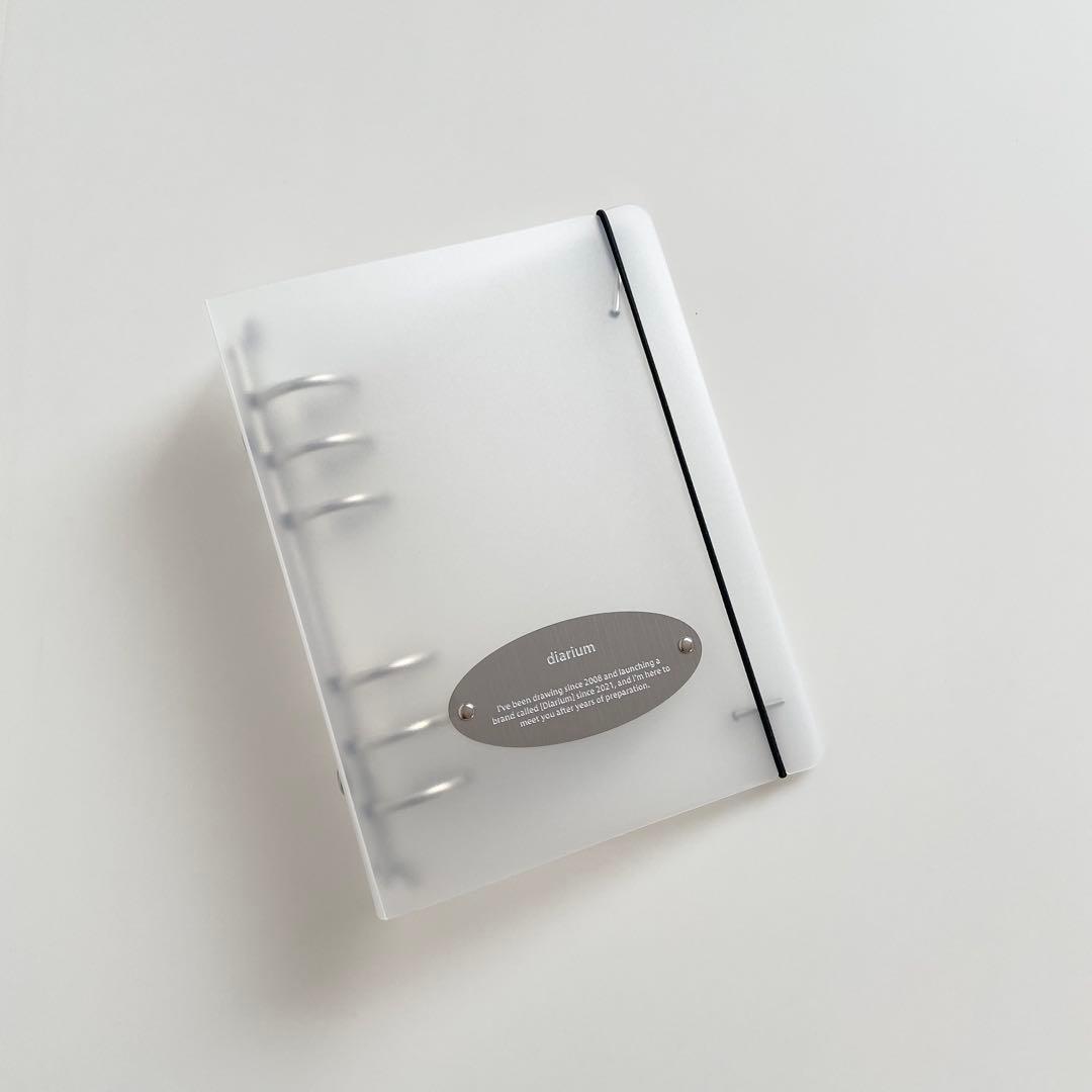 早い者勝ち　韓国　貯金　バインダー　カバー　A6 pvc diarium B