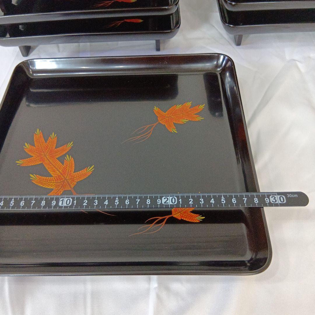 値下げ輪島塗　時代物　蒔絵二ノ膳10客　　 共箱