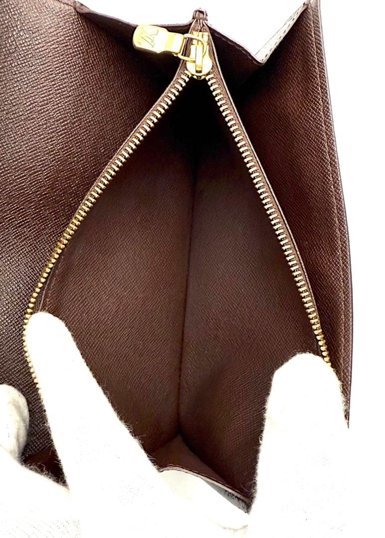 ルイヴィトン ポルトモネクレディ ポルトフォイユサラ ダミエ財布