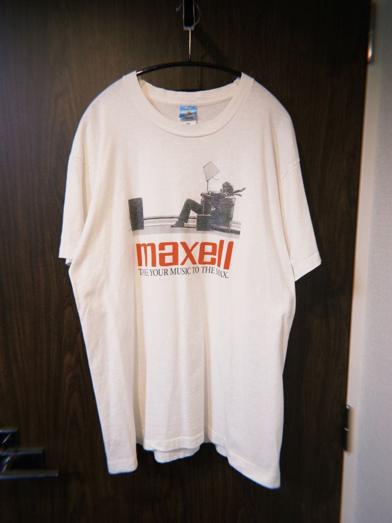 maxell 90s マクセル ビンテージ Tシャツ