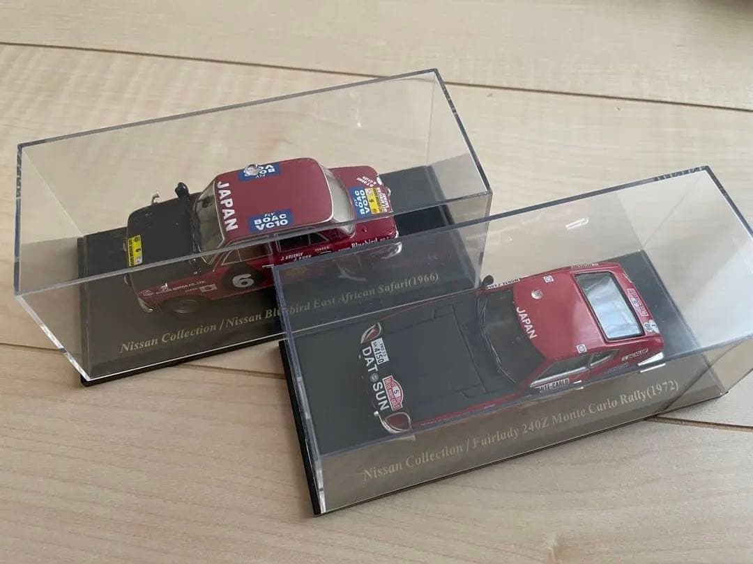 アシェット国産名車コレクション1/43 ミニカー205台&冊子&専用アクリル板