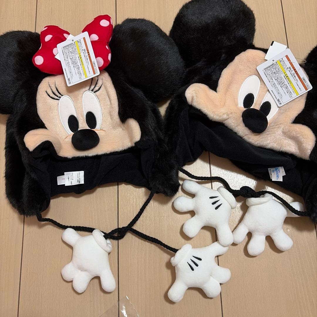 ディズニー ミッキーミニー ファンキャップ＆ポシェット